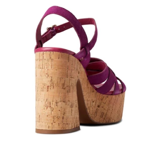 FREE PEOPLE Lisbon Verbena Platform Sandals Size 37 - Picture 4 of 10